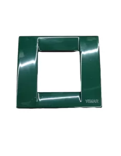 Vimar 17092.07 Idea Classic Plate 1/2 Modules Forest Green